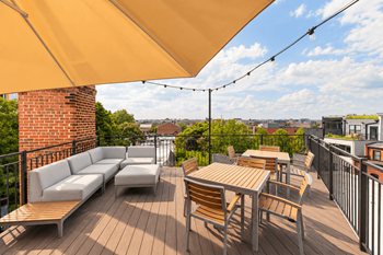 Rooftop deck